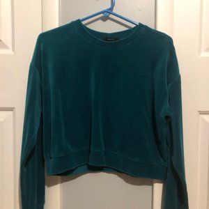 Cropped Forever 21 Crewneck Sweatshirt